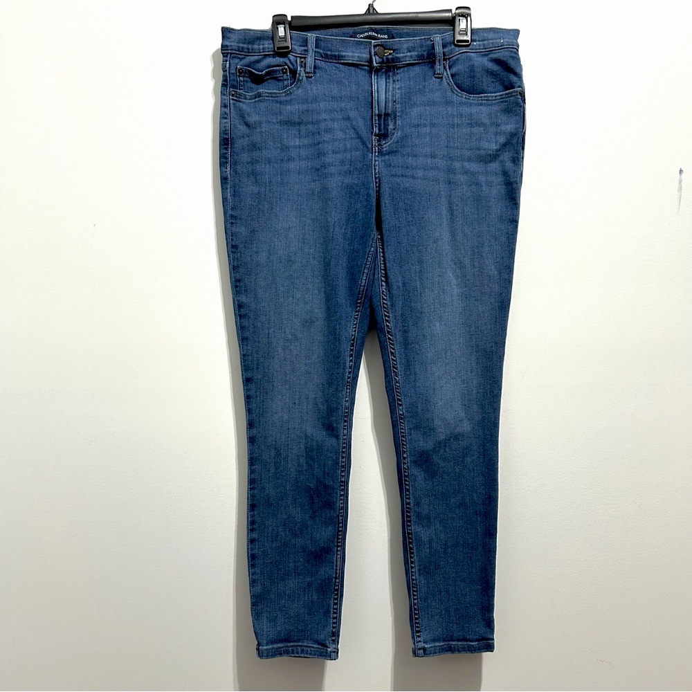 Calvin Klein Jeans Women's Blue Denim Jeans